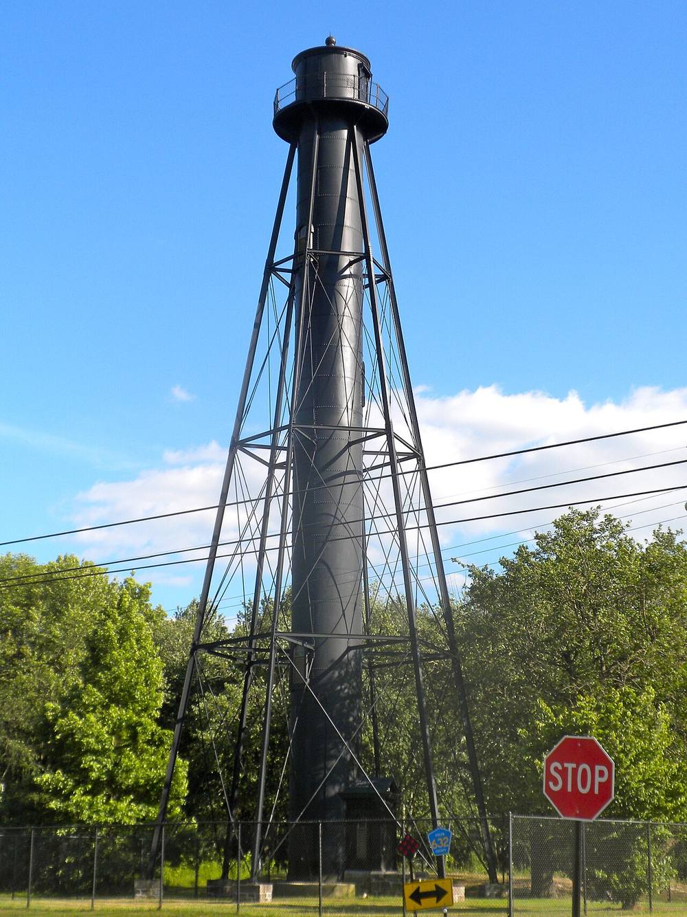 Finns Point Rear Range Light