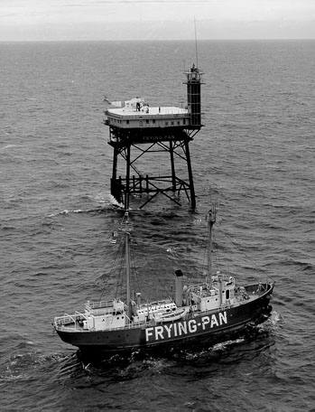 Frying Pan Shoals Light Tower