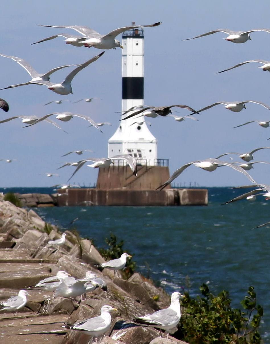 Conneaut Harbor West Breakwater Light